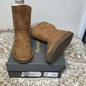 Style & Co. Brown  Ankle Boots